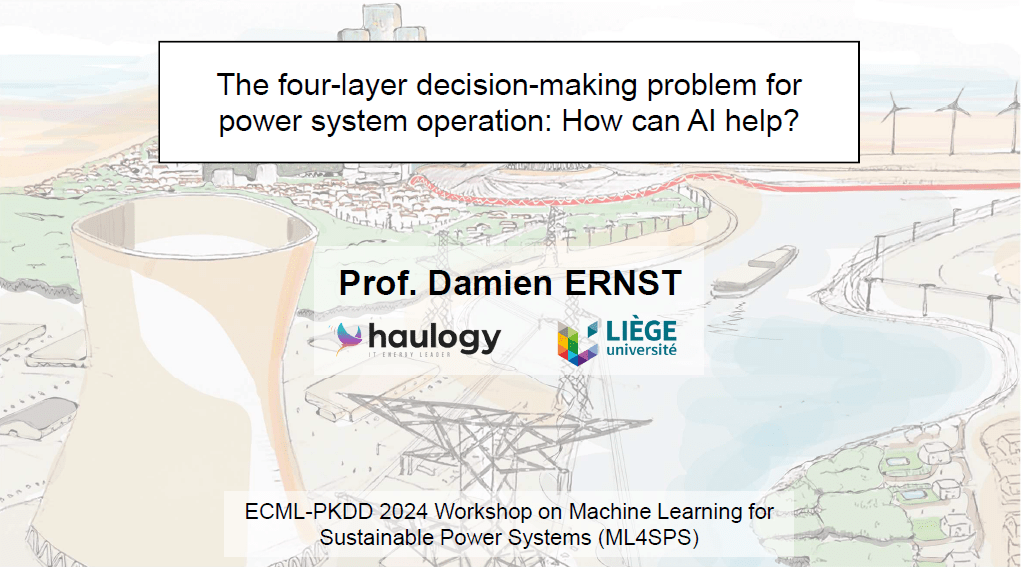 The four-layer decision-making problem for power system operation: How can AI&nbsp;help?