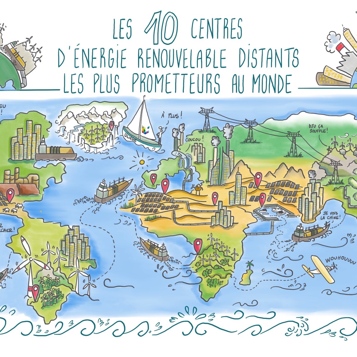 Les 10 centres d’énergie renouvelable distants les plus&nbsp;prometteurs