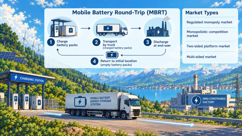 Batteries as an Energy Carrier: Delivering Electricity when Grid Power&nbsp;Lacks